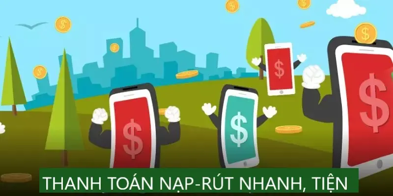 Thanh toán nạp rút RR88 trong giây lát
