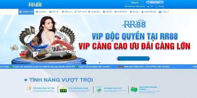 Đôi nét giới thiệu về nhà cái trực tuyến RR88