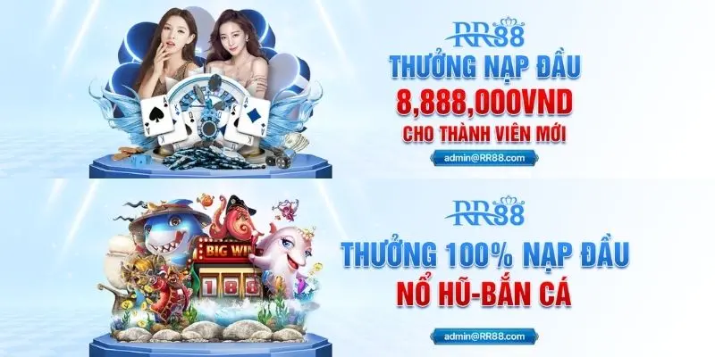 Khuyến mãi RR88 nhận thưởng lần đầu